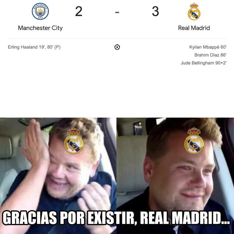 ¡Trituran a Guardiola! Los memes que dejó el triunfo del Real Madrid sobre Manchester City en la Champions