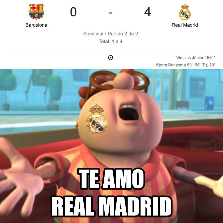 ¡Barcelona es humillado con terribles memes tras ser eliminado por el Real Madrid en la Copa del Rey!