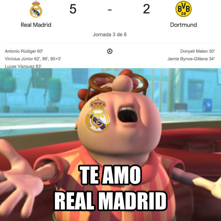 Los divertidos memes que dejó la remontada del Real Madrid en la Champions: ¡eligieron a su Balón de Oro!