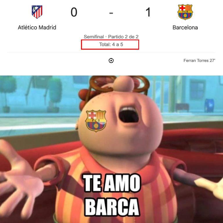 Barcelona jugará la final de Copa contra Real Madrid y explotaron los memes: ¡tiemblan los blancos!