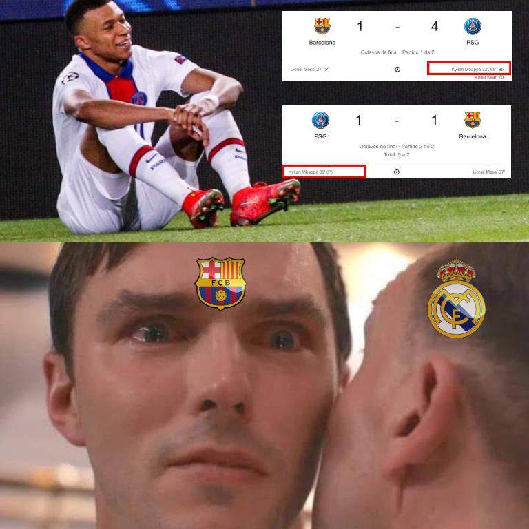 Pep Guardiola y Mbappé protagonistas: los ácidos memes contra Real Madrid y Barcelona tras el sorteo de Champions