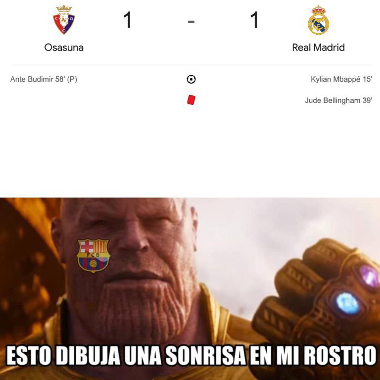 El árbitro, Bellingham y Barcelona: los memes destrozan al Real Madrid tras perder puntos en la Liga Española