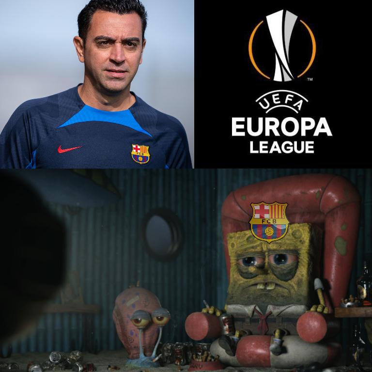 Gracias al Inter: Barcelona jugará otra vez la Europa League y los memes hacen pedazos a Xavi y sus jugadores