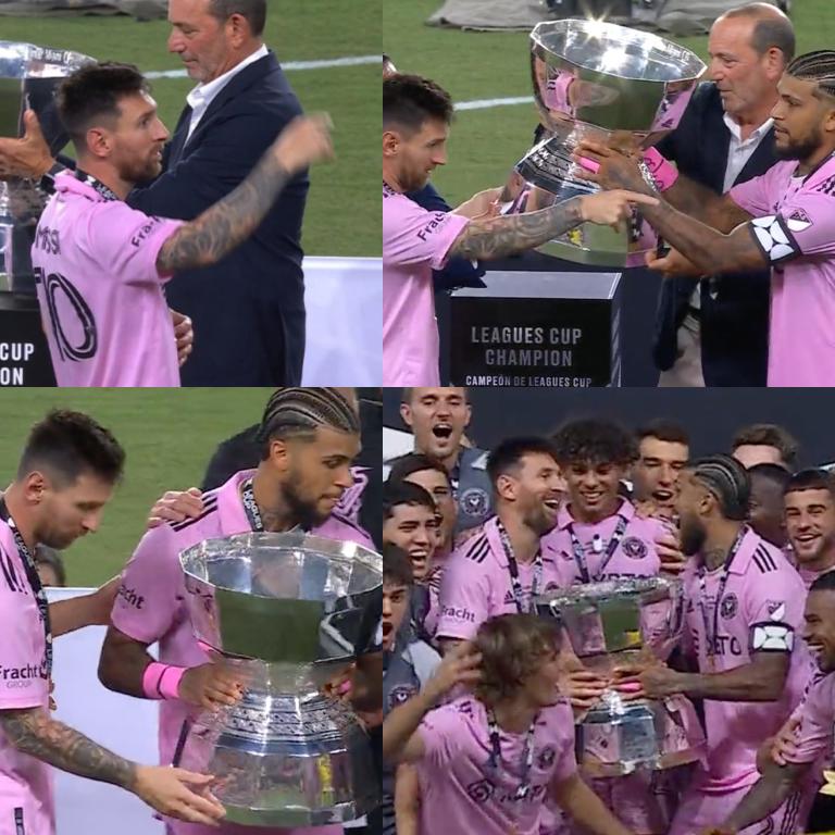 Messi ‘bautizó’ a bebé, el gesto que tuvo con jugador del Inter de Miami y el motivo por el que Antonela se hizo viral