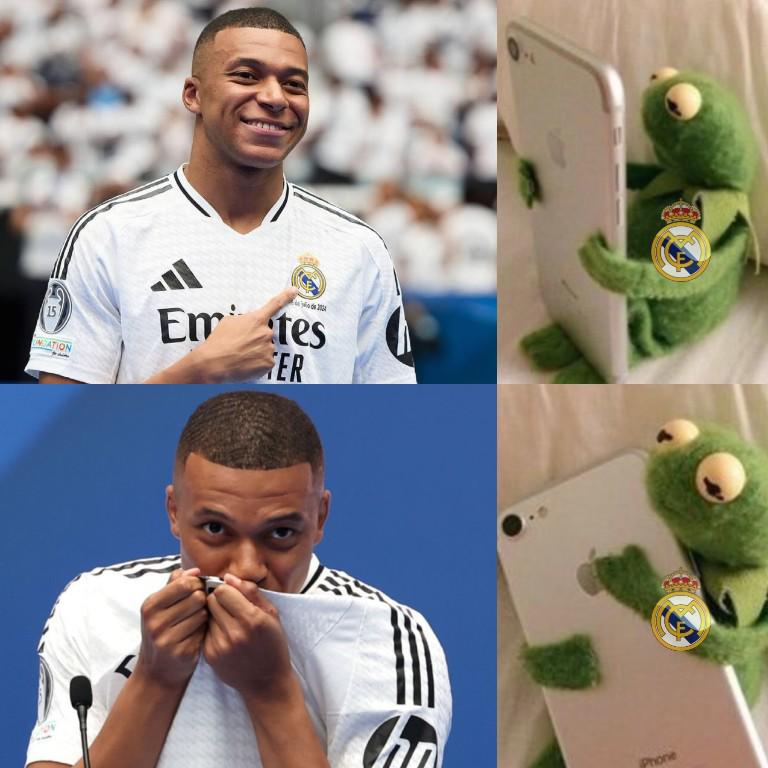 Mbappé fue presentado por el Real Madrid y lo memes humillan al Barcelona: ¡sufren los azulgranas!