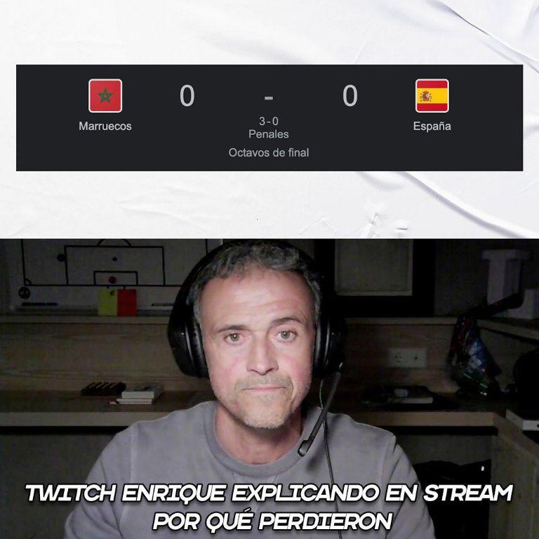 ¡Para morir de risa! Los memes revientan a España por despedirse del Mundial y Luis Enrique es la víctima favorita