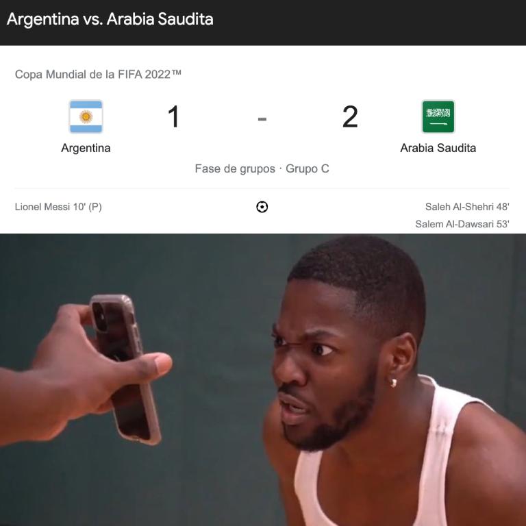 ¡Culpan al VAR! Los memes destrozan a Argentina por la dura derrota contra Arabia Saudita en Qatar 2022