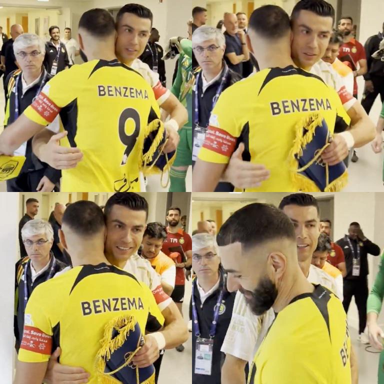 Cristiano Ronaldo recibe duro golpe de Benzema, la bronca de Karim con Otávio y lo que hizo CR7 para detenerlos