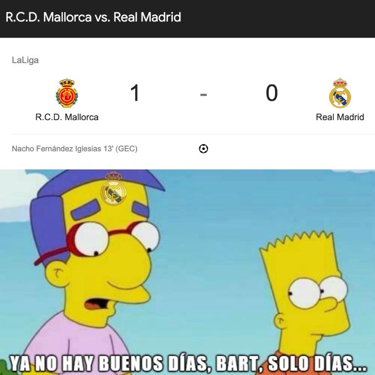 Dan como campeón a Barcelona: los duros memes contra Real Madrid por perder ante Mallorca; Asensio es víctima