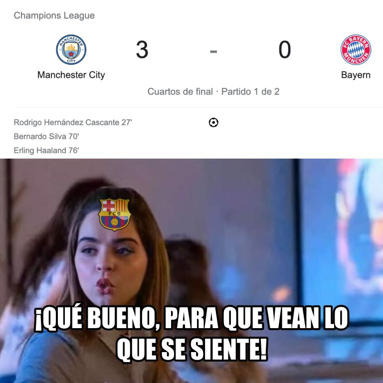 Upamecano, Nagelsmann y Barcelona son víctimas de los memes tras la paliza del City al Bayern Múnich