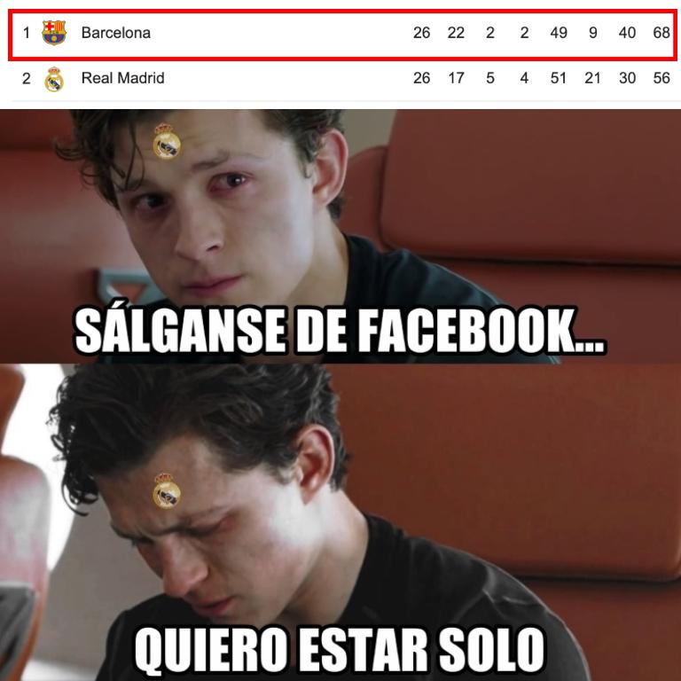 ¡Para morir de risa! Destrozan al Real Madrid con humillantes memes tras caer contra el Barcelona en el clásico español