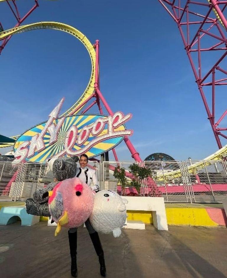 Cristiano Ronaldo presume de sus lujosas vacaciones junto a Georgina Rodríguez en exclusivo parque de diversiones de Riyadh