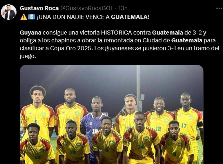 Señalan los culpables del papelón de Guatemala ante Guyana: Ridículo de más de 3 millones de quetzales