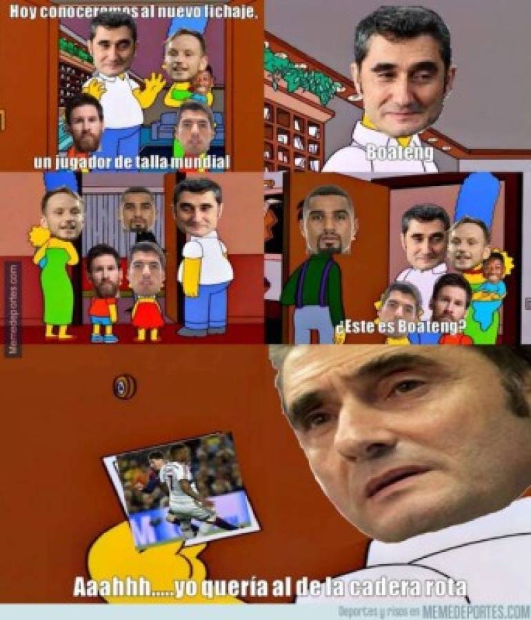 Memes: Destruyen a Boateng y al Barcelona tras la derrota ante Sevilla