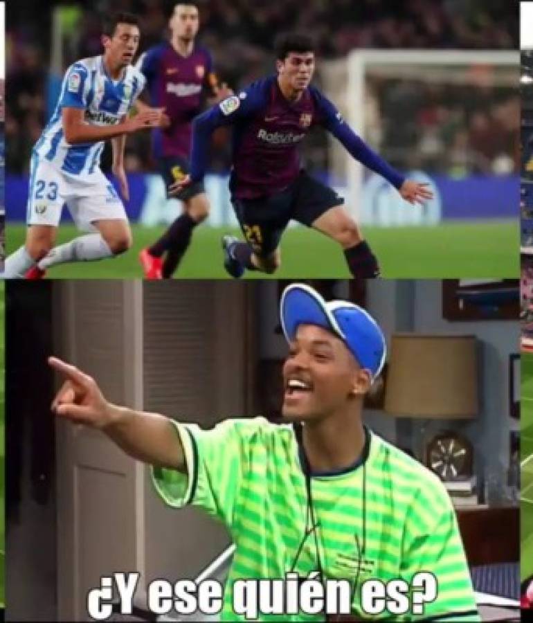 Memes: Hacen pedazos al Barcelona por dejar a Messi de suplente ante el Leganés