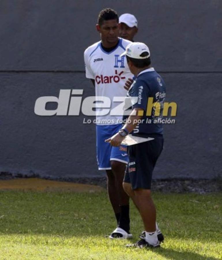 FOTOS: Carlo Costly irradia optimismo en su primer entreno con Honduras