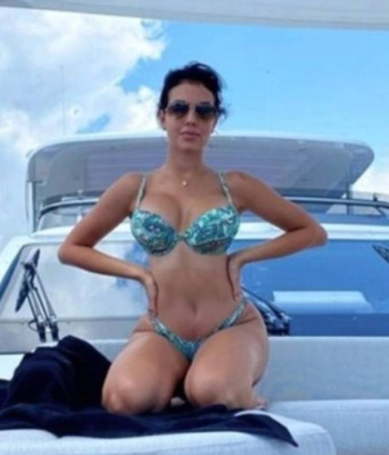 Las picantes vacaciones de Georgina Rodríguez y Cristiano Ronaldo: La modelo comparte nuevas fotos en bikini