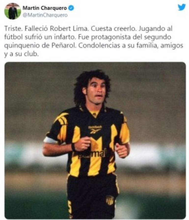 Muerte de Robert Lima estremeció al mundo del fútbol en Sudamérica: 'Esperaba que fuera un error o una mentira'