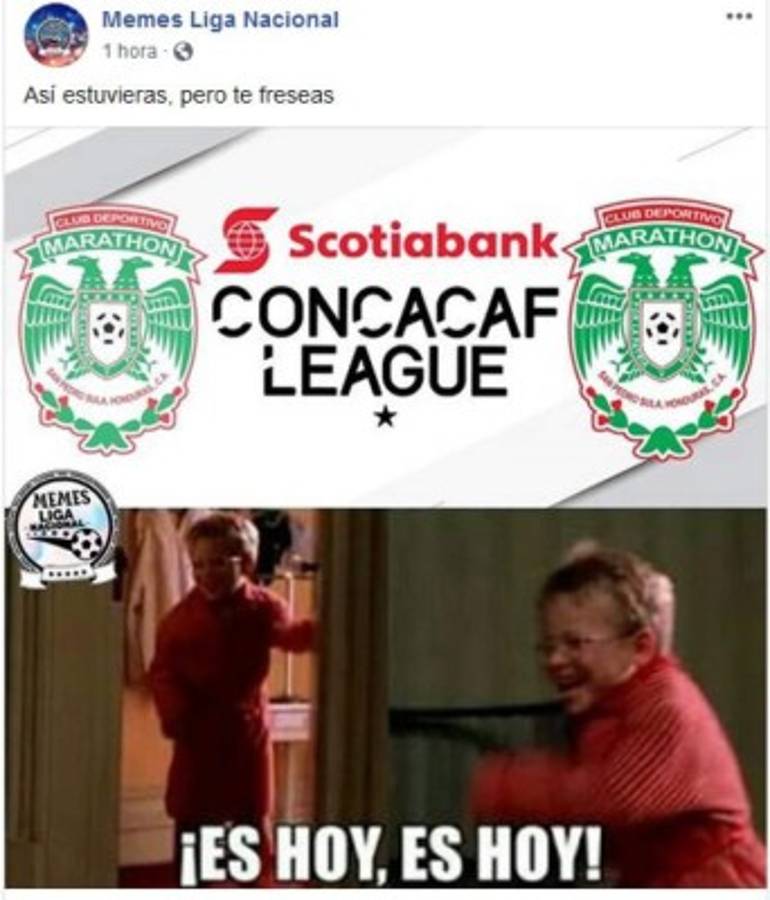 Olimpia y Motagua, protagonistas de los memes tras ganar sus juegos en Liga de Concacaf