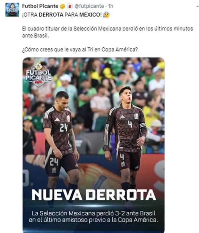 David Faitelson despotricó contra México: Así fue la reacción del prensa azteca ante la dura derrota contra Brasil