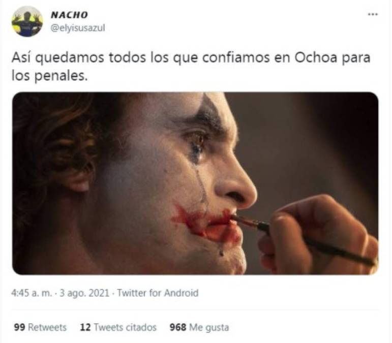 Brasileños se burlan de 'Memo' Ochoa tras eliminarlo de los Juegos Olímpicos: ''Si está triste, yo estoy feliz''