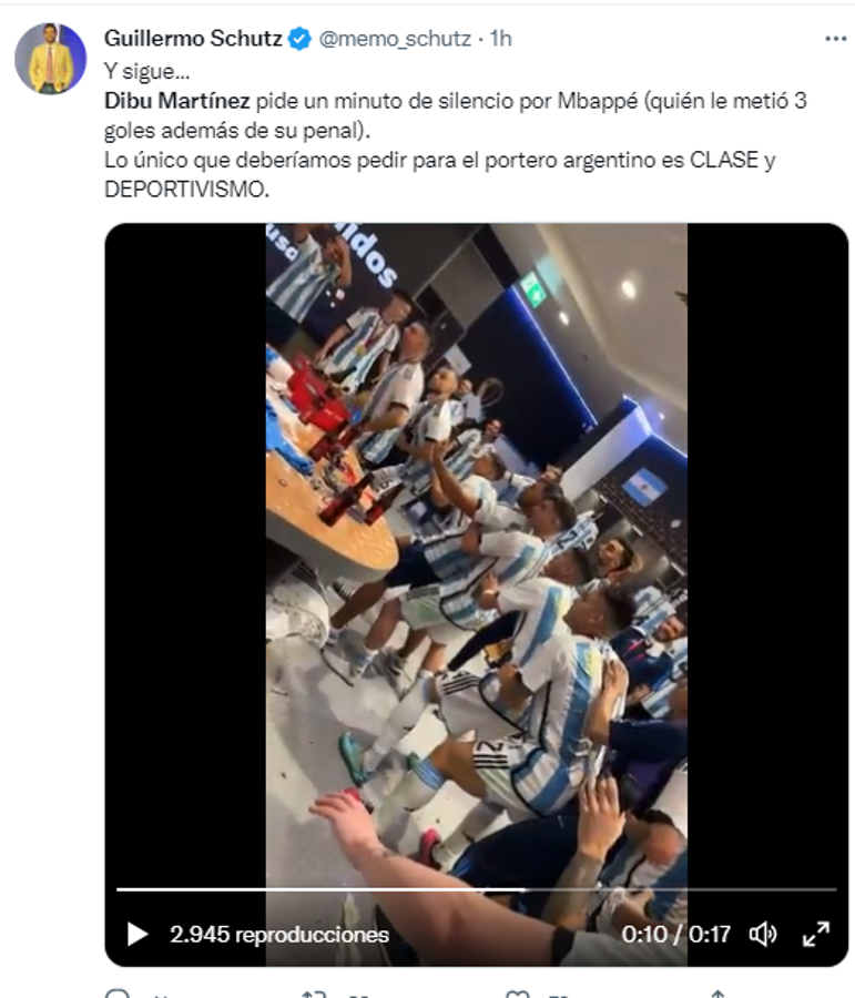 “Tu vulgaridad atenta contra la afición, la FIFA debería quitarte el premio”: explotan críticas contra Dibu Martínez por obscenso gesto