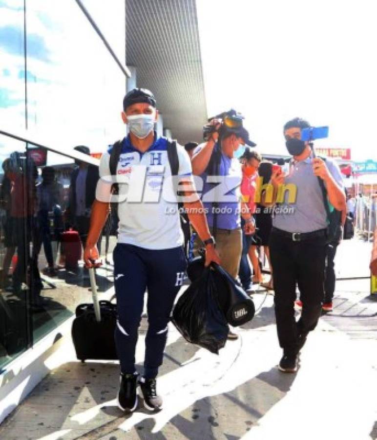 Fotos: Así fue regreso de la Selección de Honduras tras la amarga derrota sufrida en Costa Rica