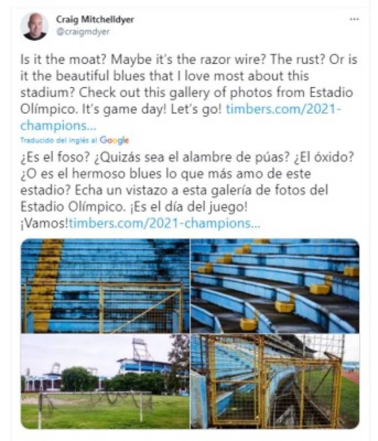 Portland Timbers exhibe la peor cara de un descuidado estadio Olímpico en 11 fotos