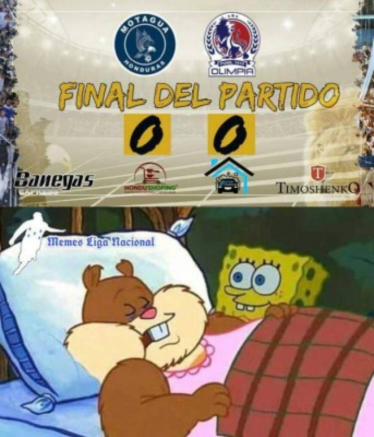 Los memes humillan al Olimpia y Motagua tras el amargo empate en el clásico capitalino