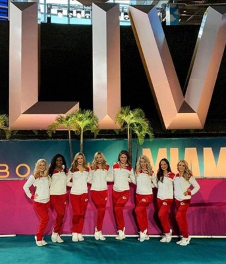 Las cheerleaders de los Chiefs y de los 49ers que van a deslumbrar en el Super Bowl