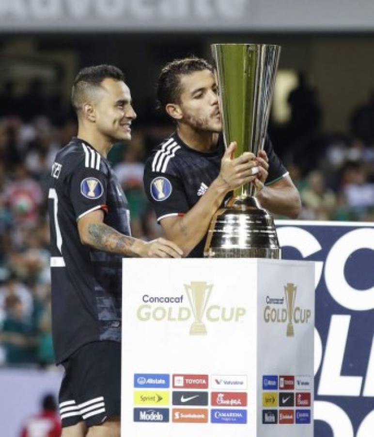 No se vio por tv: El festejo de México al coronarse campeón de la Copa Oro