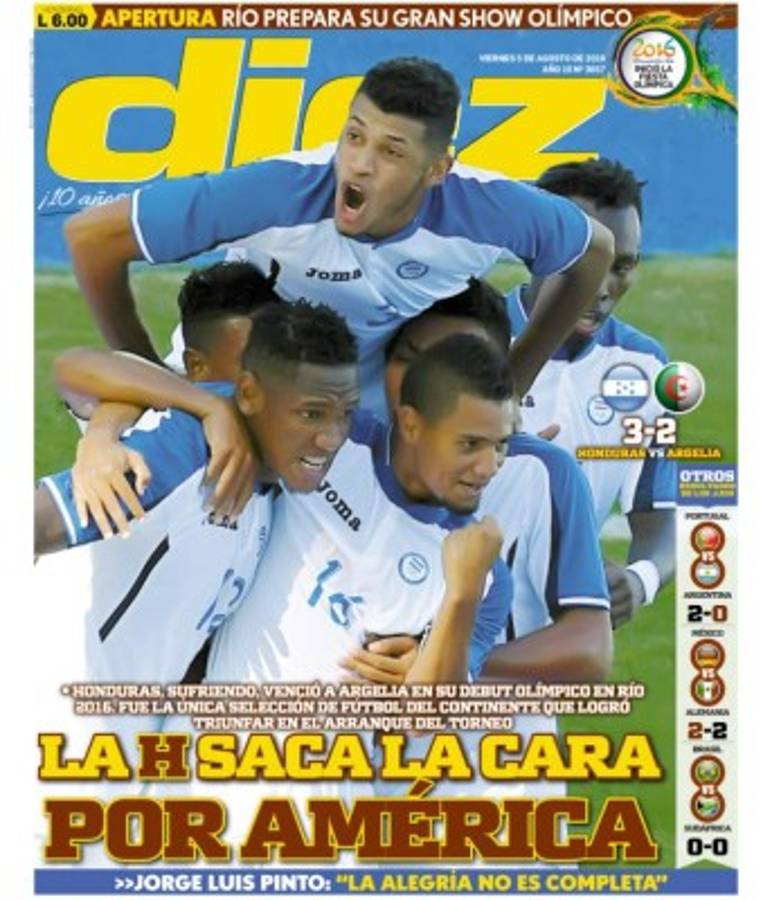 Las portadas de los diarios más importantes en el mundo deportivo