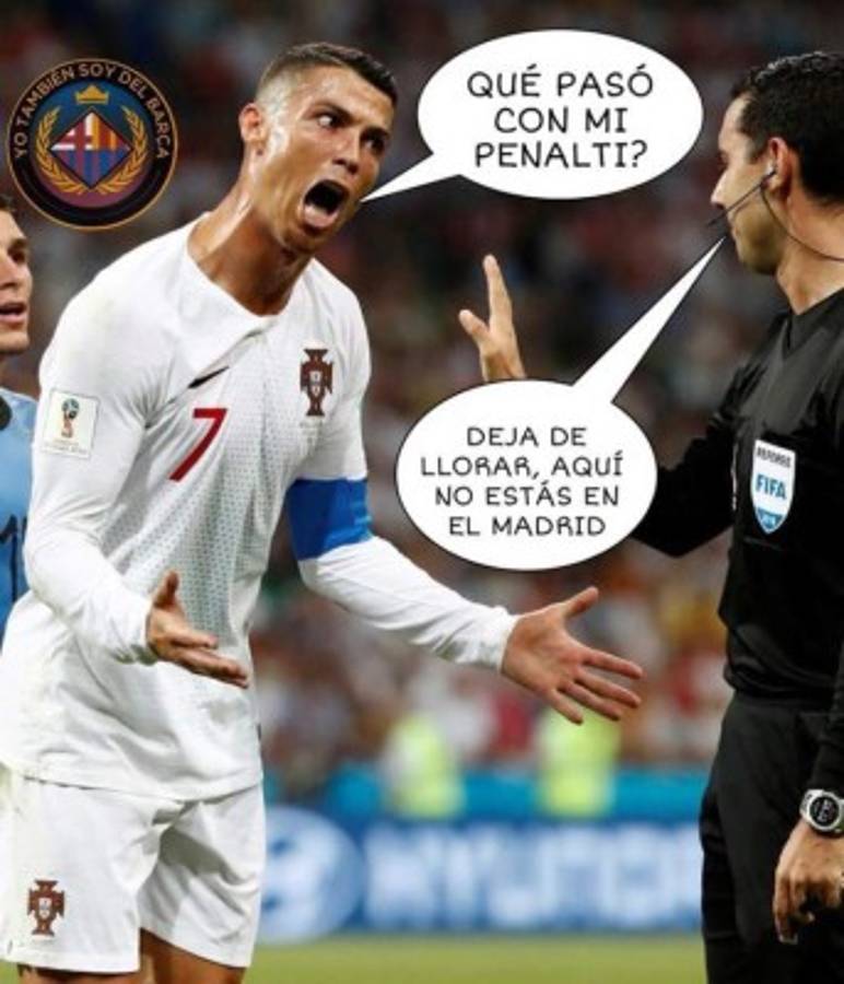 ¡Siguen los memes! Cristiano y Messi son atacados tras eliminación de Portugal y Argentina