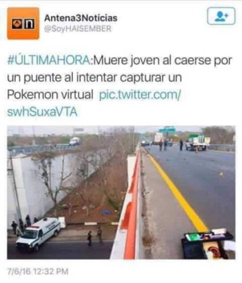 Los memes que desató la fiebre por jugar Pokemon Go