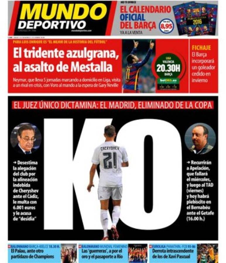 Las portadas con las noticias más importantes este viernes