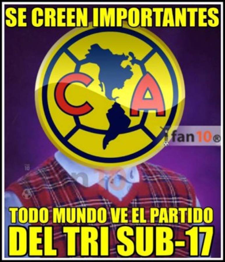 Tras empatar con Motagua y perder contra Querétaro, así se burlan del América en México