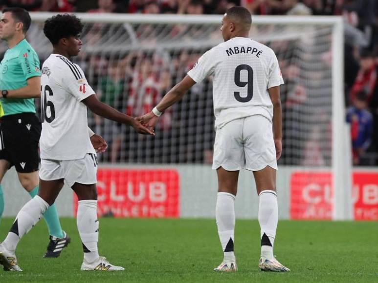 Mbappé falló y Bellingham hizo esto; la polémica y Fede Valverde hundido tras su error en el Athletic - Real Madrid