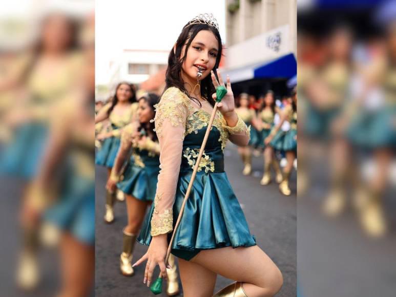 ¡Qué guapas! Las palillonas que enamoraron en los desfiles del Día de la Independencia en Honduras