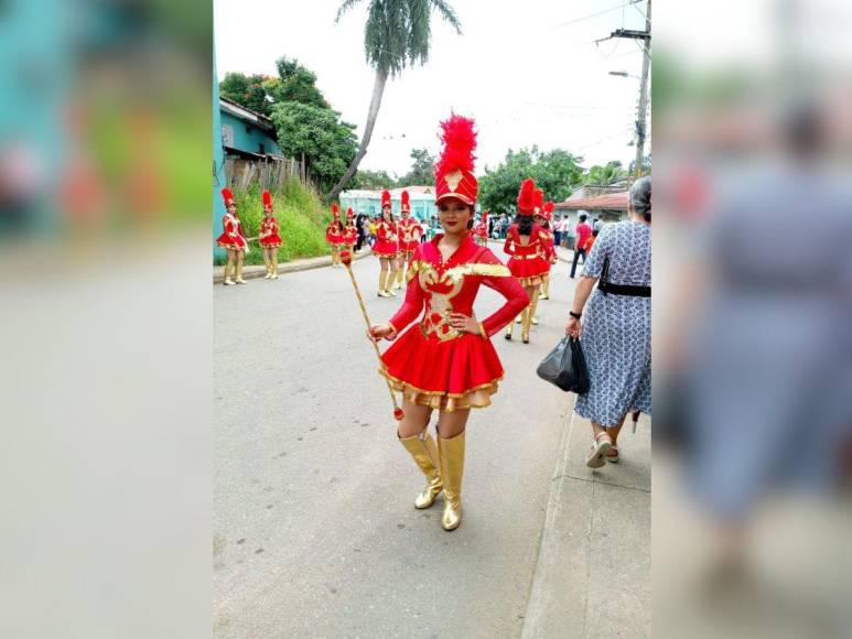¡Qué guapas! Las palillonas que enamoraron en los desfiles del Día de la Independencia en Honduras