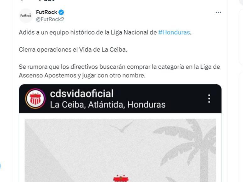 Conmoción por desaparición del CDS Vida: la prensa deportiva de Honduras señala al culpable y lo que pasará
