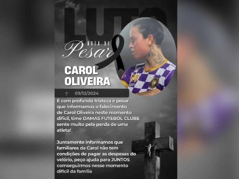 Muere futbolista de 22 años y revelan la causa de su fallecimiento: “estaba distraída con su celular en el momento”