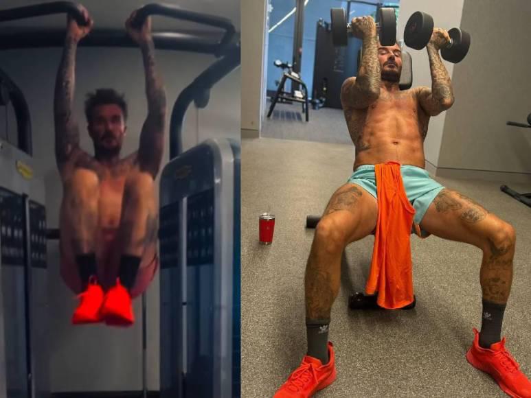 David Beckham en modo bestia: el increíble cambio físico a sus 49 años y el duro entrenamiento que realiza