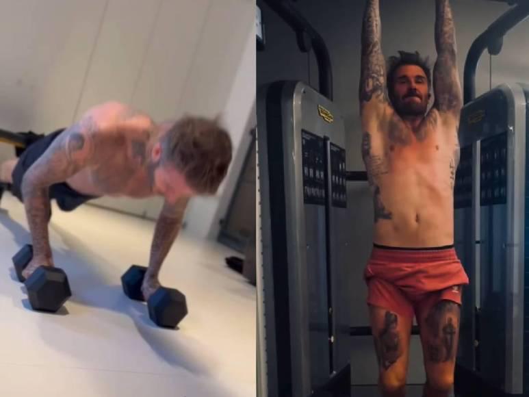 David Beckham en modo bestia: el increíble cambio físico a sus 49 años y el duro entrenamiento que realiza