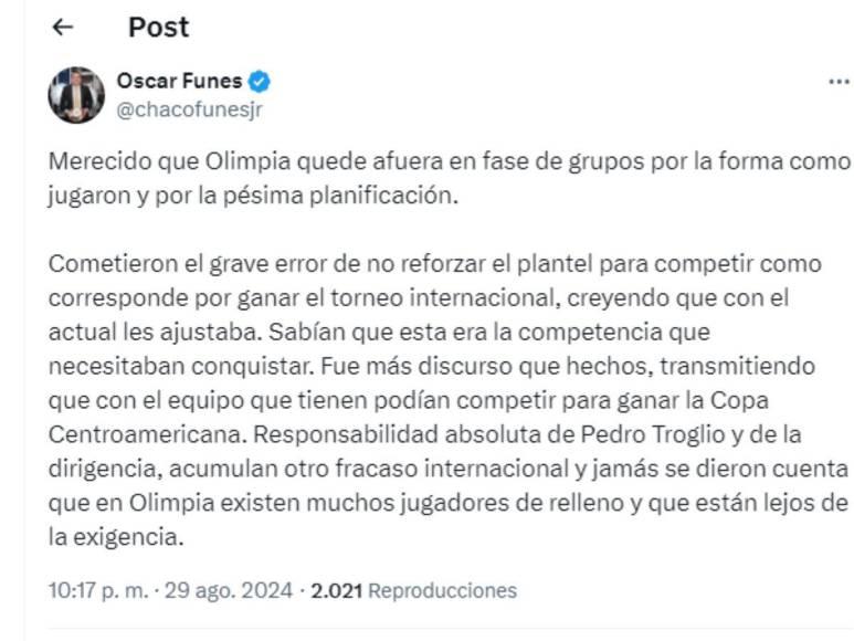 Olimpia fracasó en Copa Centroamericana y señalan a los culpables: lo que dice la prensa tras la eliminación del León