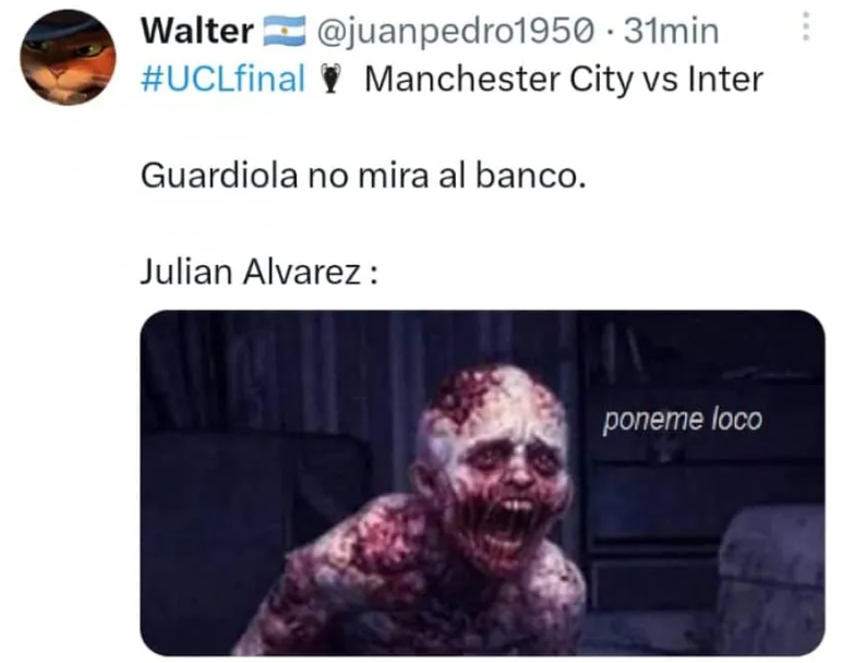 Los memes destrozan a Lukaku tras el título de Champions que Manchester City le ganó al Inter