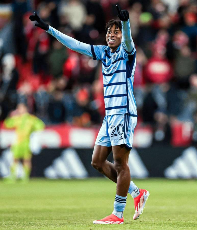 Alenis Vargas tiene dos goles en MLS con el Sporting Kansas City.