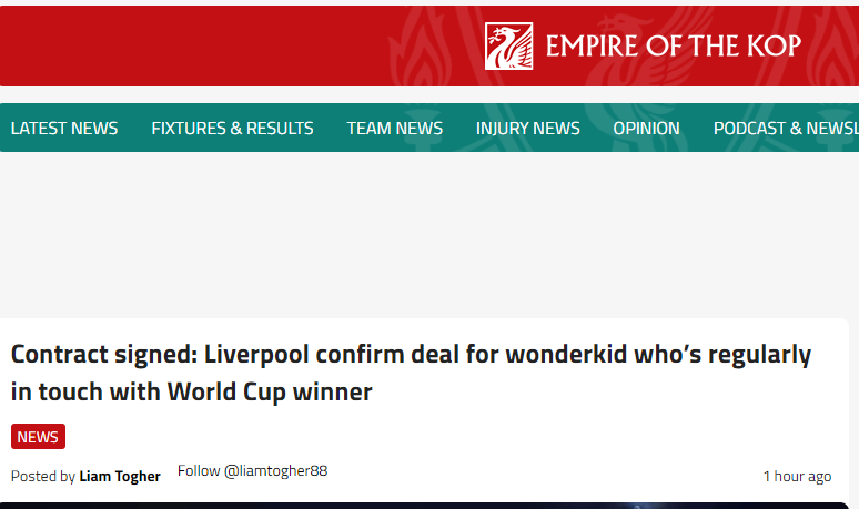 Lo que dicen los medios del fichaje de Keyrol Figueroa por el Liverpool: “Próxima estrella de la Premier League”