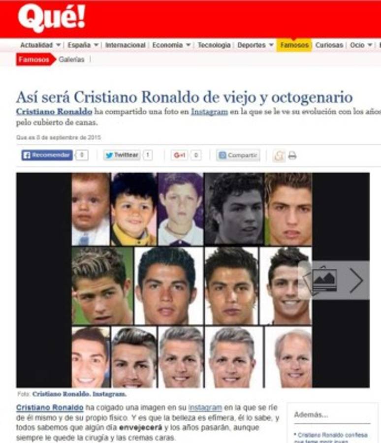 Así reaccionó el mundo con montajes de DIEZ sobre Cristiano Ronaldo