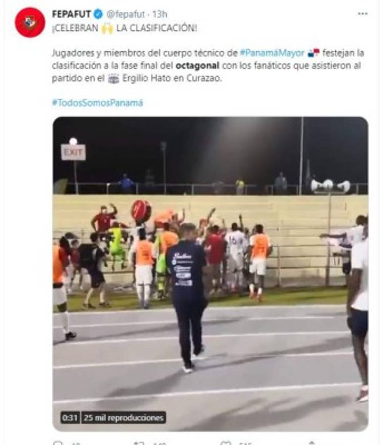 Fiesta en Panamá y alegría en El Salvador por clasificación a la octagonal de Concacaf: 'Es cierto que los puse a temblar'