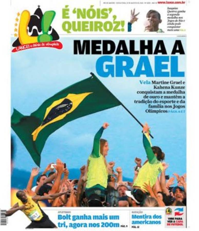 Las portadas más destacadas del mundo se rinden a Usaín Bolt